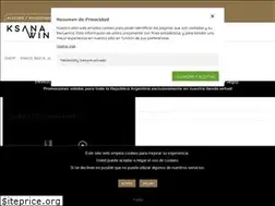 Sites similar to ksanawines.com.ar