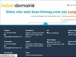 Sites similar to ksar-timnay.com