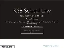 Sites similar to ksbschoollaw.com