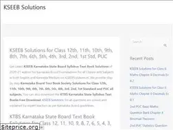 Sites similar to kseebsolutions.in