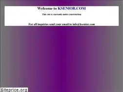 Sites similar to ksenior.com