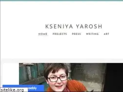 Sites similar to kseniyayarosh.com