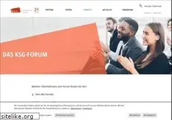 Sites similar to ksg-forum.de