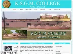 Sites similar to ksgmcollege.in