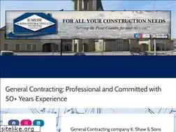 Sites similar to kshawandsons.com