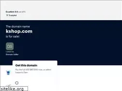 Sites similar to kshop.com
