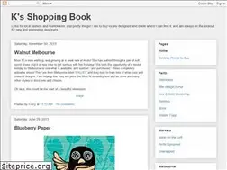 Sites similar to kshoppingbook.blogspot.com