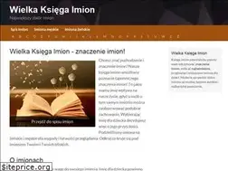 Sites similar to ksiega-imion.pl