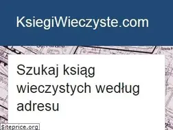 Sites similar to ksiegiwieczyste.com