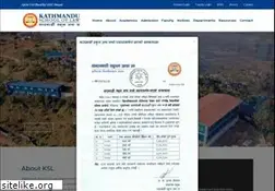 Sites similar to ksl.edu.np