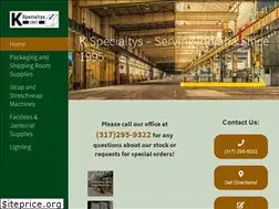 Sites similar to kspecialtys.com
