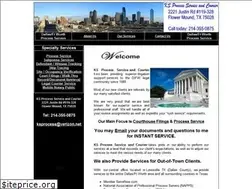 Sites similar to ksprocessserviceandcourier.com