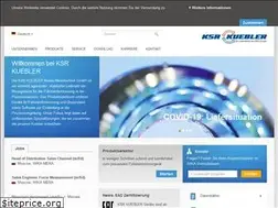 Sites similar to ksr-kuebler.de