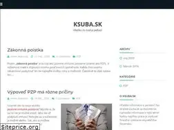 Sites similar to ksuba.sk