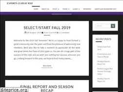 Sites similar to ksuesports.com