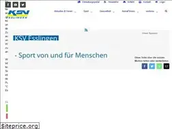 Sites similar to ksv-esslingen.de