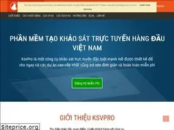 Sites similar to ksvpro.vn