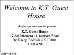 Sites similar to ktguesthouse.com