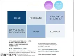 Sites similar to kth-aluminiumtechnik.de