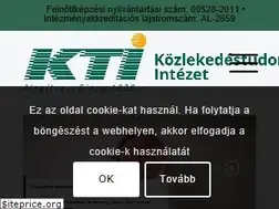 Sites similar to kti.hu