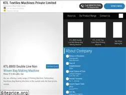 Sites similar to ktltextilemachines.in