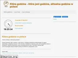 Sites similar to ktora-godzina.pl