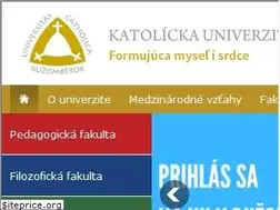 Sites similar to ku.sk