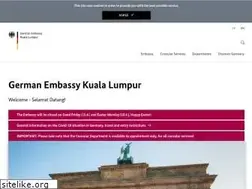 Sites similar to kuala-lumpur.diplo.de