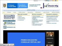 Sites similar to kualalumpur.consulado.gov.co