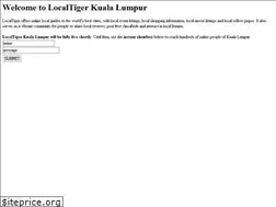Sites similar to kualalumpur.localtiger.com