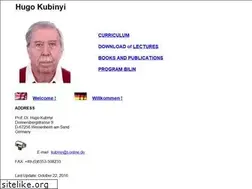Sites similar to kubinyi.de
