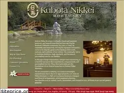 Sites similar to kubotanikkeimortuary.com