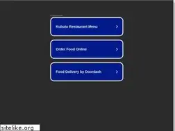Sites similar to kubotarestaurant.com