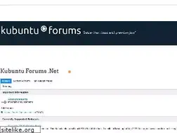 Sites similar to kubuntuforums.com
