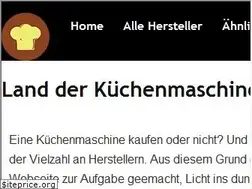 Sites similar to kuechenmaschinenland.de