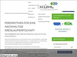Sites similar to kuehl-entsorgung.de
