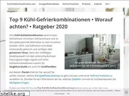 Sites similar to kuehl-gefrierkombination.com