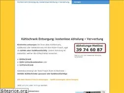 Sites similar to kuehlschrank-entsorgung-berlin.de