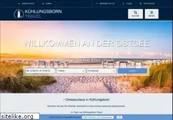 Sites similar to kuehlungsborn-travel.de