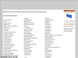 Sites similar to kuenstler4u.de