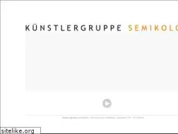 Sites similar to kuenstlergruppe-semikolon.de