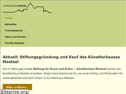 Sites similar to kuenstlerhaus-maetzel.de