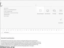 Sites similar to kuenstlerlexikonsaar.de