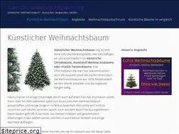 Sites similar to kuenstlicherweihnachtsbaum.org