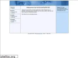 Sites similar to kuenzer.de