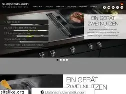 Sites similar to kueppersbusch.de