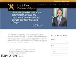 Sites similar to kuetherbrainandspine.com