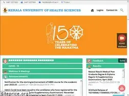Sites similar to kuhs.ac.in