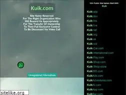 Sites similar to kuik.com