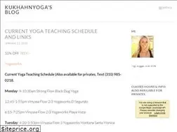 Sites similar to kukhahnyoga.com